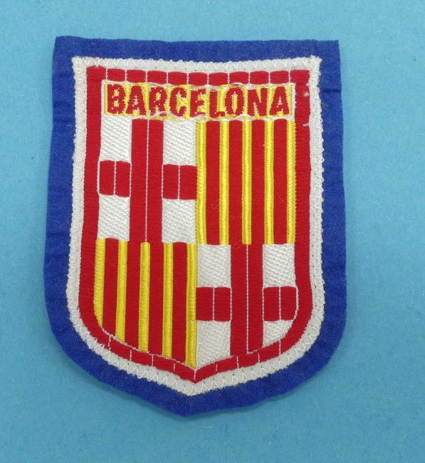Ecusson brodé pays ville Barcelona