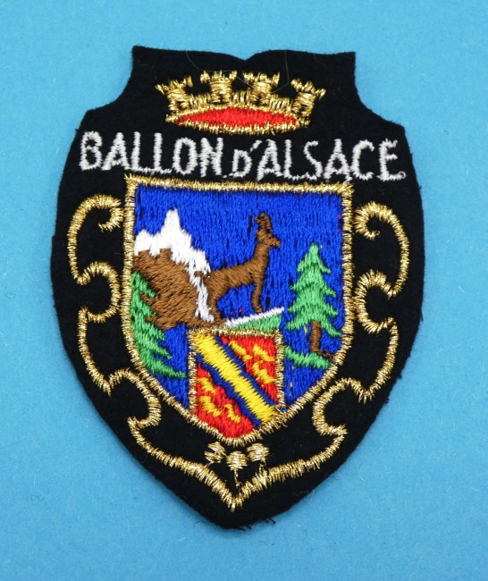 Ecusson brodé ville Ballon d ' Alsace 