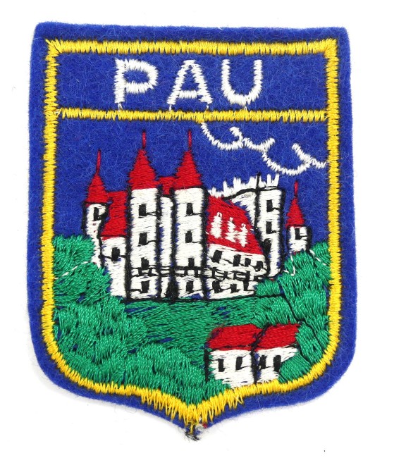Ecusson brodé ville Pau 
