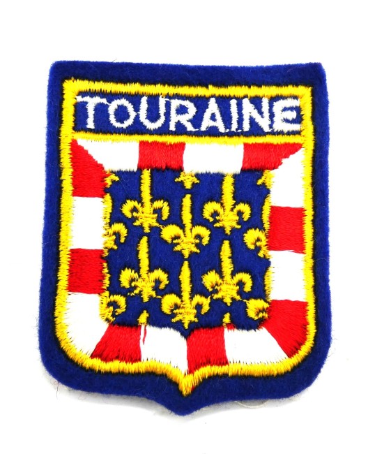P1100763 Ecusson brodé ville Touraine