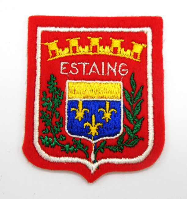 Ecusson brodé ville Estaing