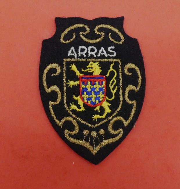 Ecusson brodé ville Arras 