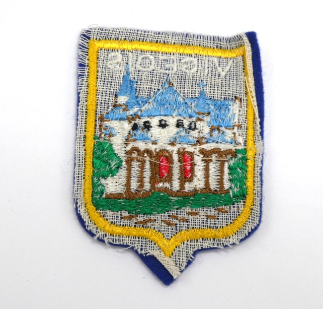 Ecusson ancien brodé VIGEOIS