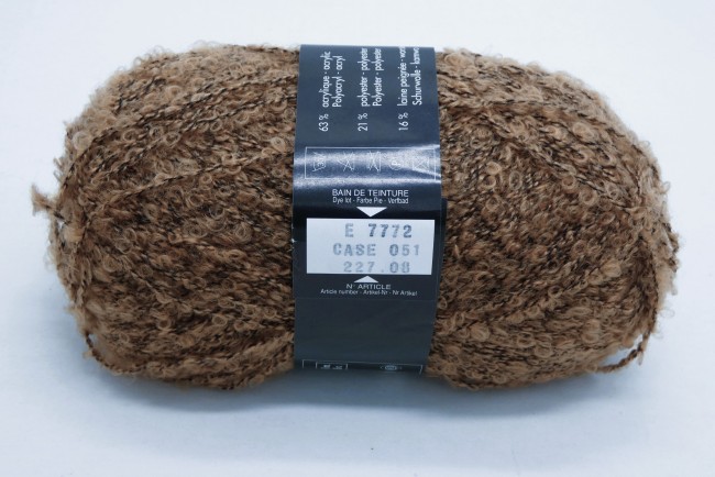 Pelotes laine Bergère deFrance Major marron 