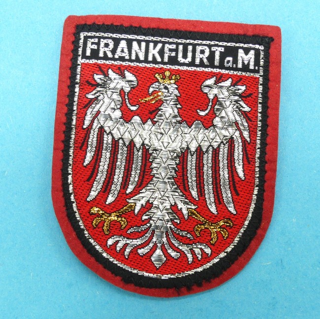 Ecusson brodé ville Frankfurt a.M 