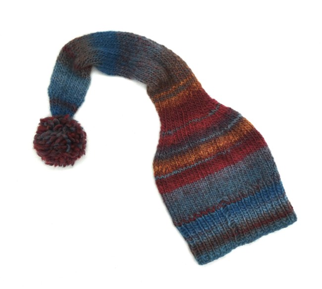 P1110047 Bonnet lutin pour femme laine Azteca multicolore 7872
