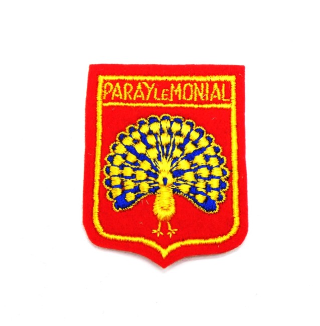 Ecusson brodé ville Paray le Monial