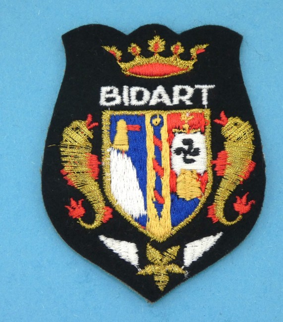 P1030523 Ecusson brodé ville BIDART