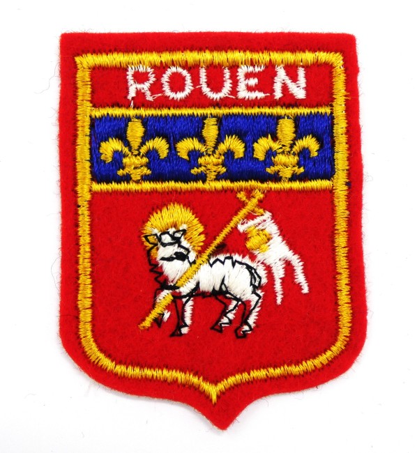 Ecusson brodé ville ROUEN