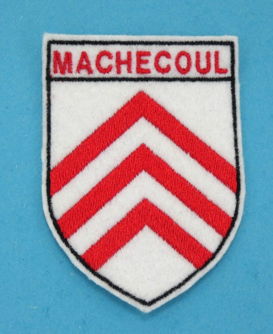 Ecusson brodé ville Machecoul