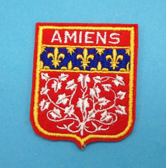 Ecusson brodé ville Amiens 
