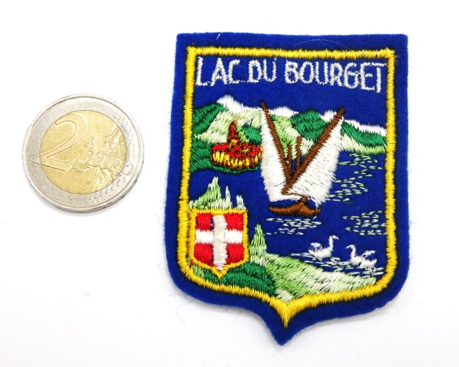 Ecusson brodé Lac du Bourget 