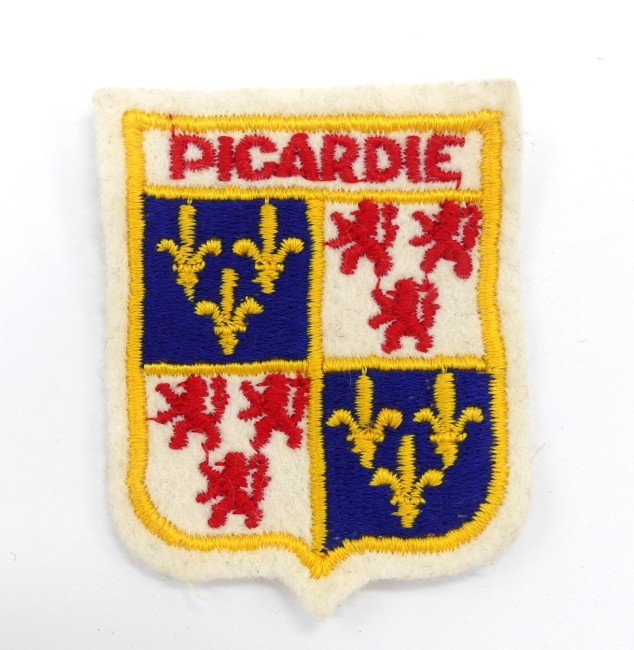 Ecusson ancien ville Picardie 