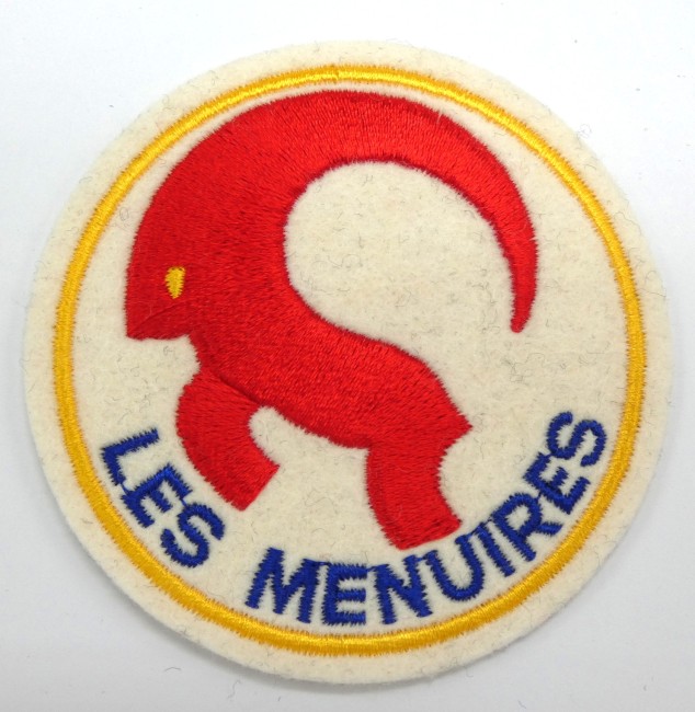 Ecusson brodé Les Menuires