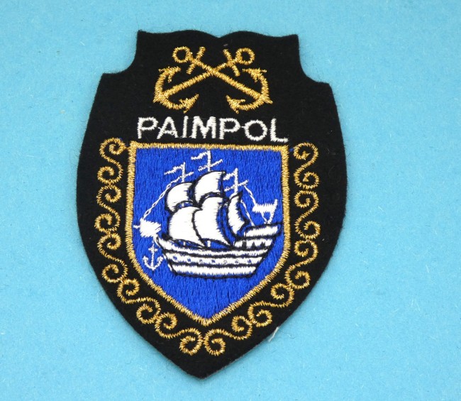 Ecusson ville brodé PAIMPOL 