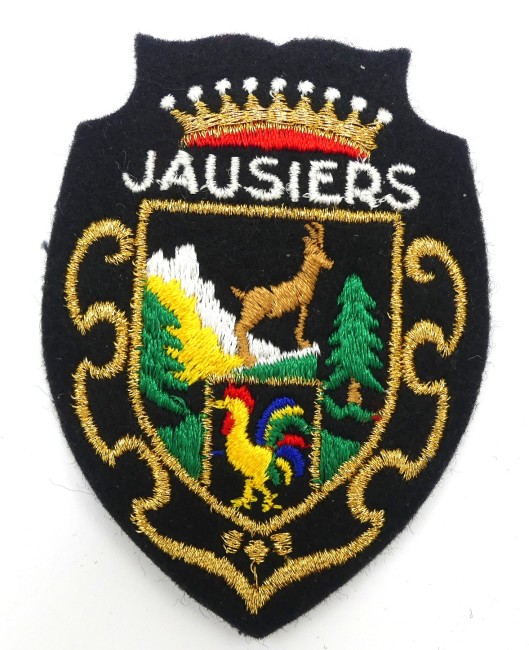 Ecusson brodé ville Jausiers