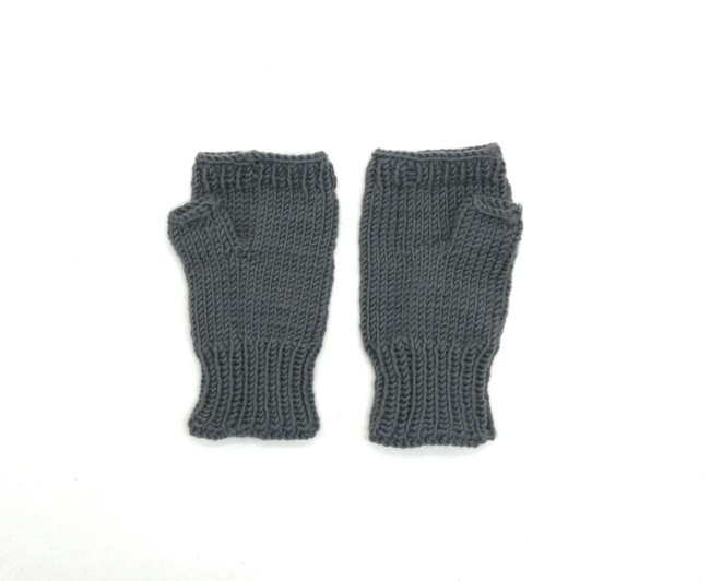 Mitaines grise Katia merino sport