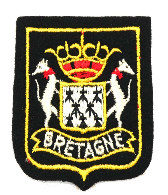 Ecusson feutrine brodé Bretagne