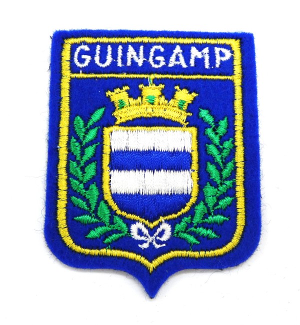 Ecusson brodé ville Guingamp
