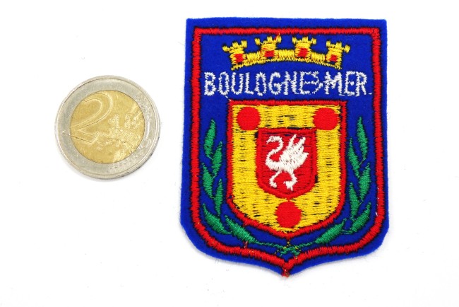 Ecusson brodé Boulogne sur Mer