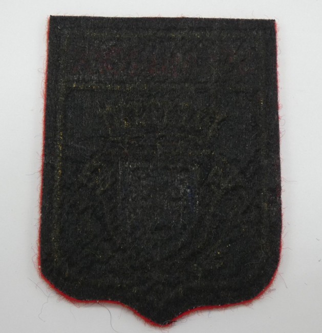 Ecusson brodé ville ST AMBROIX 