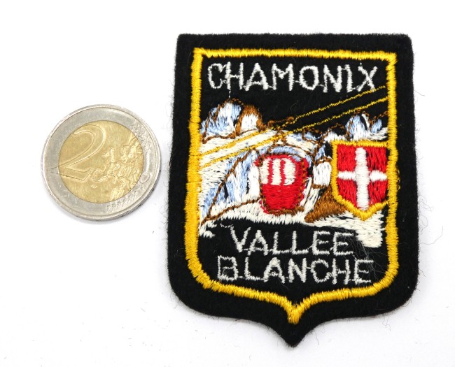Ecusson Chamonix Vallée Blanche ( occasion )