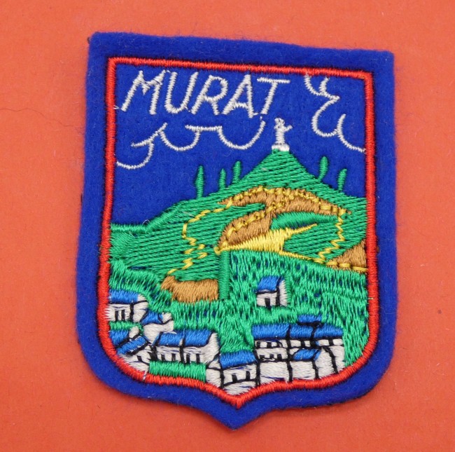 Ecusson brodé ville MURAT