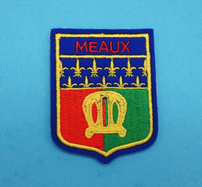 Ecusson brodé ville MEAUX