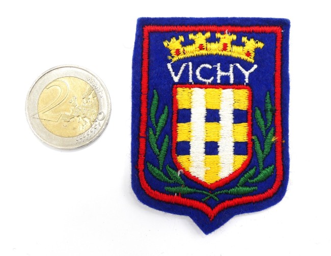 Ecusson brodé ville VICHY 