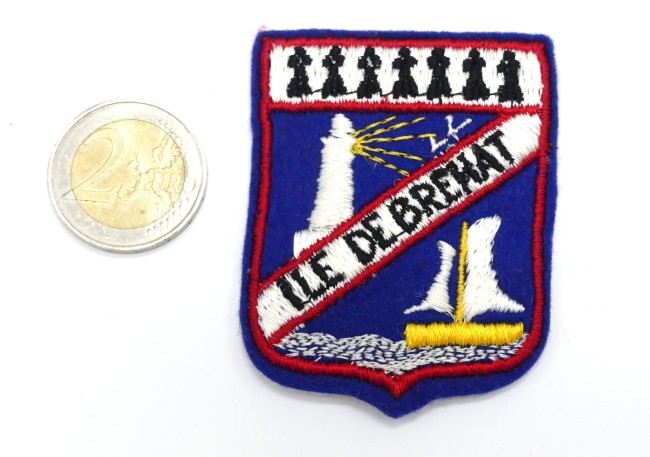 Ecusson brodé Ile de Brehat 