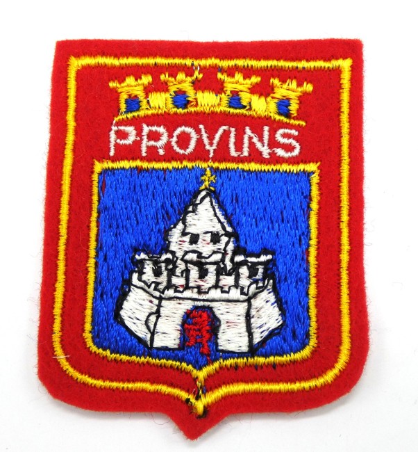 Ecusson brodé ville PROVINS