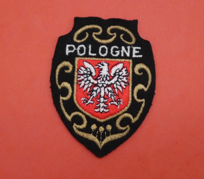 Ecusson brodé pays ville POLOGNE 
