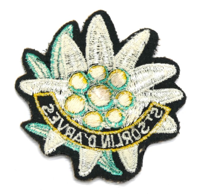 Ecusson brodé ville St Sorlin d ' Arves