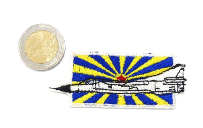 Ecusson brodé avion chasse / aviation