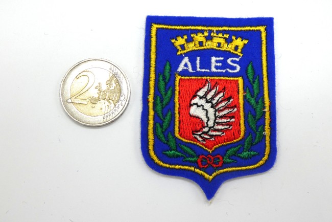 Ecusson brodé ville ALES