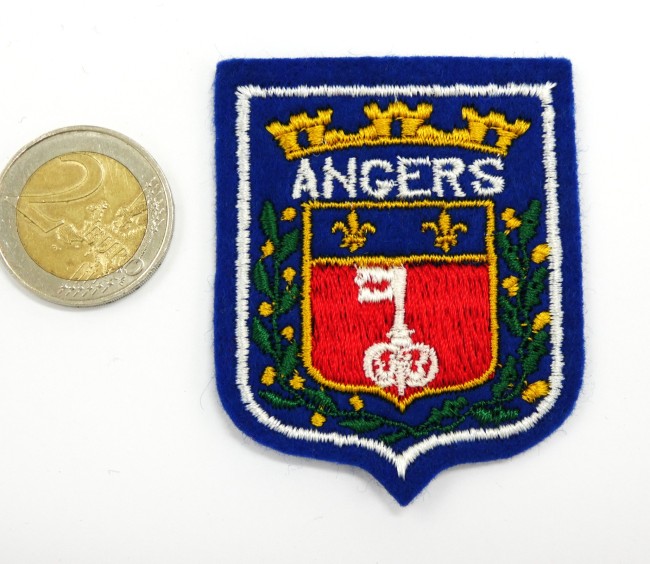 Ecusson brodé ville Angers 