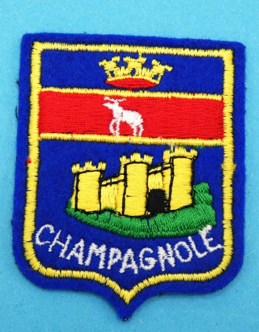 Ecusson brodé ville Champagnole 