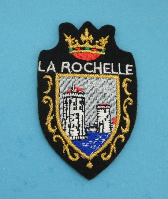 P1030457 Ecusson meresse brodé La Rochelle
