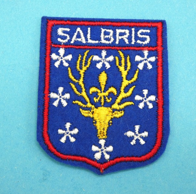Ecusson brodé ville SALBRIS