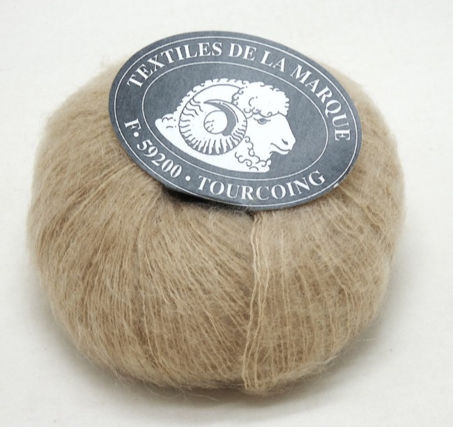 8 Pelotes Steppe beige C 56 beige Textiles de la marque Tourcoing 