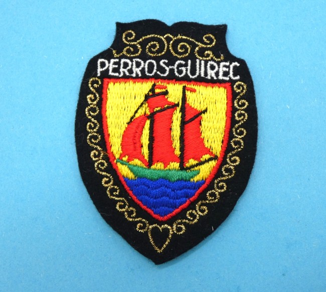 Ecusson brodé ville PERROS - GUIREC