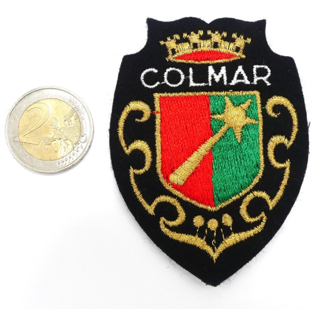 Ecusson collection ville brodé Colmar 