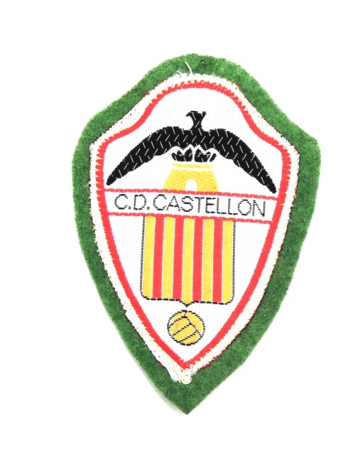  Ecusson brodé ville pays C.D Castellon ( occasion )