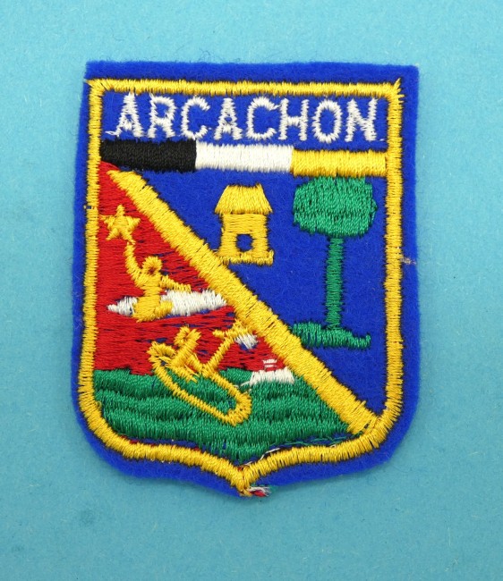 Ecusson brodé ville ARCACHON 
