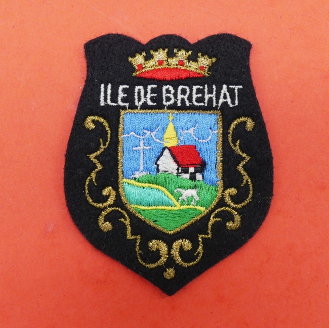 Ecusson brodé Île de Brehat 