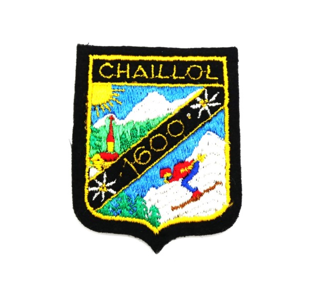 Ecusson brodé CHAILLOL 1600 m