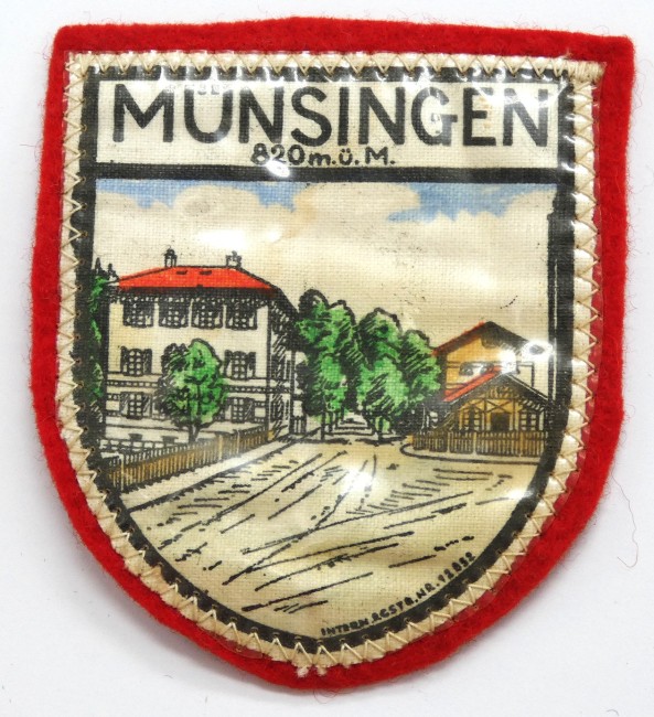 P1010525 Ecusson ville Münsingen ( Allemagne)