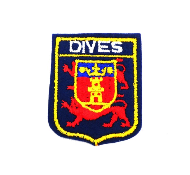 Ecusson brodé ville DIVES
