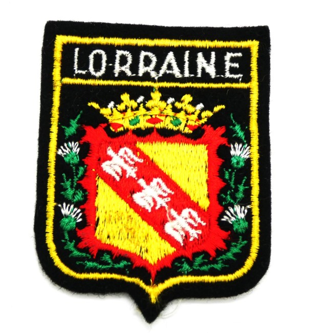 Ecusson brodé ville LORRAINE