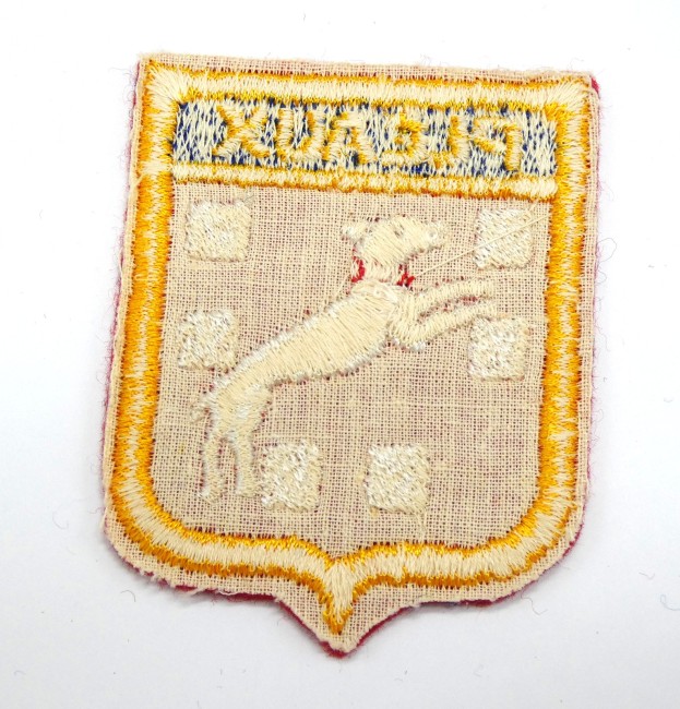 Ecusson brodé ville PLEAUX